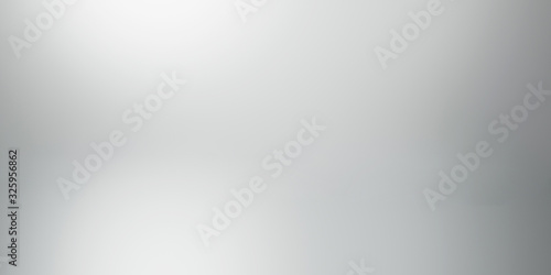 Fototapeta Abstract background for wallpaper, pattern and label on website. Light silver metal texture or shiny metallic gradient. Empty white and grey background. 3d rendering design. blank backdrop.
