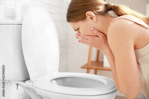 Pregnant woman suffering fr...
