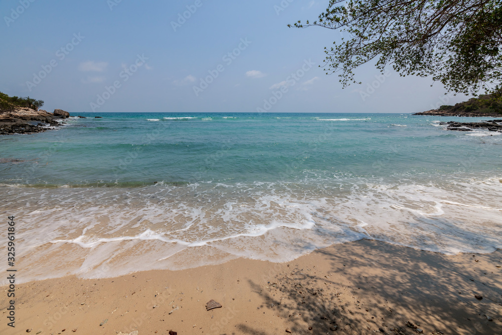 beautiful blue sky tropical paradise coast beach ocean summer sea view at PP Island, Krabi, Phuket, Thailand. beautiful blue sky tropical paradise coast beach ocean summer sea view at PP Island, Krabi, Phuket, Thailand.