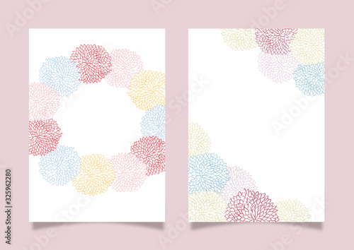 お花のフレーム02