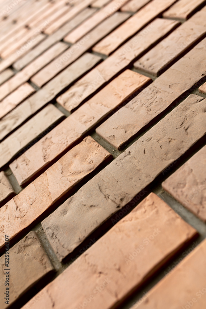 Bricks in the wall of the house. Bricks in the wall of the house.