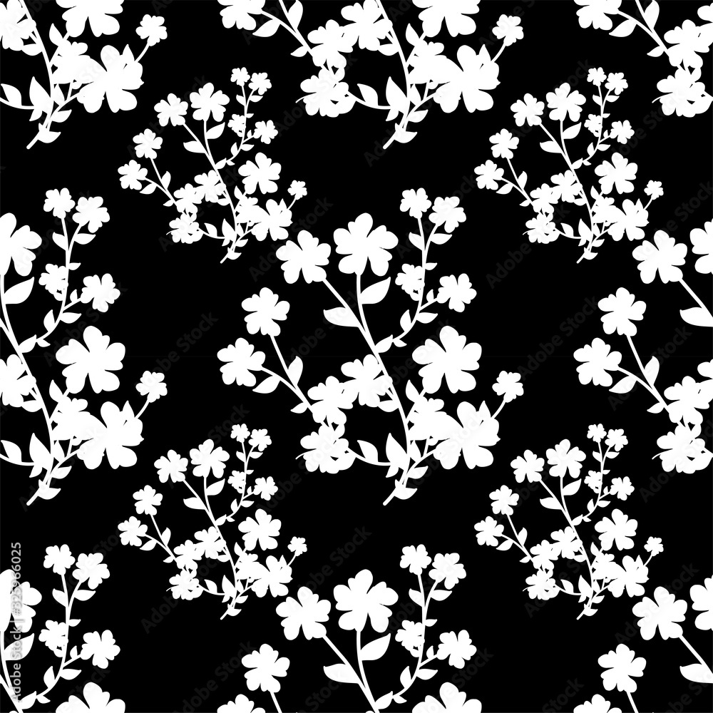 seamless floral pattern with flowers seamless floral pattern with flowers