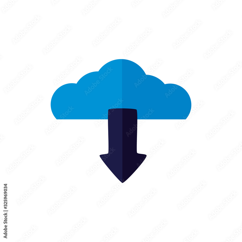 cloud computing with arrow download flat style cloud computing with arrow download flat style