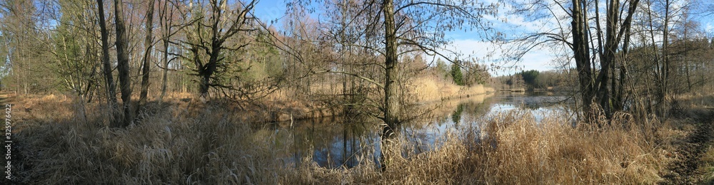 Moorlandschaft in Bayern