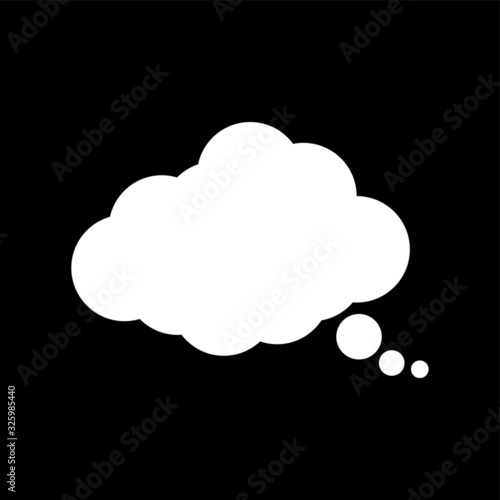 comic speech bubbles icon
