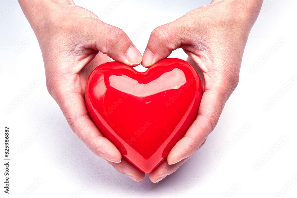 With a red loving hand With a red loving hand