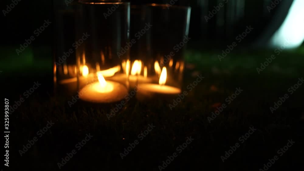 burning candles at night in candlesticks burning candles at night in candlesticks