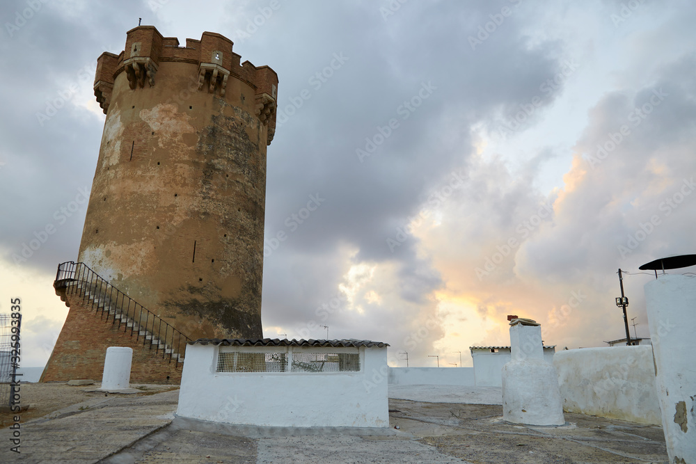 medieval tower of the town of Paterna