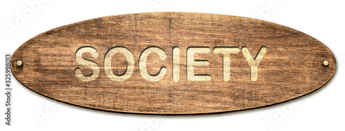 Valokuva Street Sign to Society