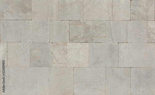 Wallpaper Mural Old white marble block wall as background Torontodigital.ca