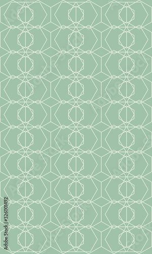 Mint macaron seamless pattern
