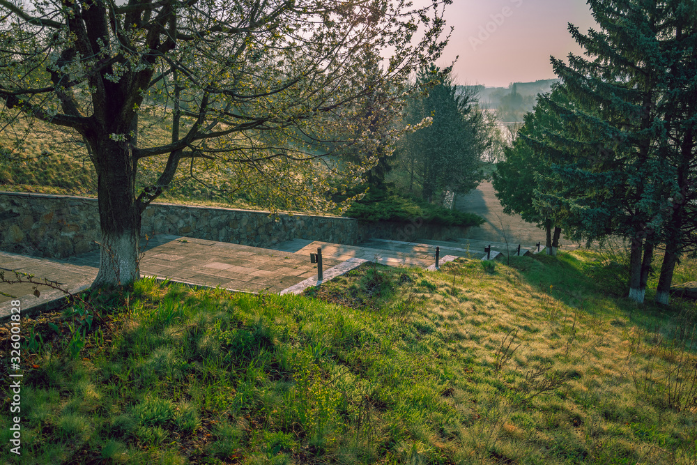 Spring landscape Spring landscape