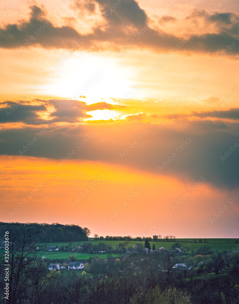 Obraz premium Spring landscape