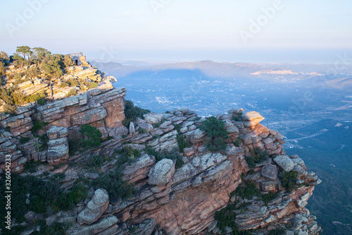 views from the Garbi mountain, valencia