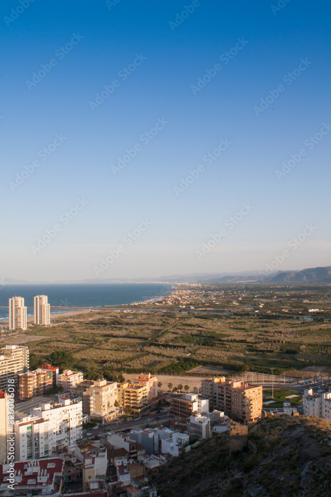 Cullera views from the castle