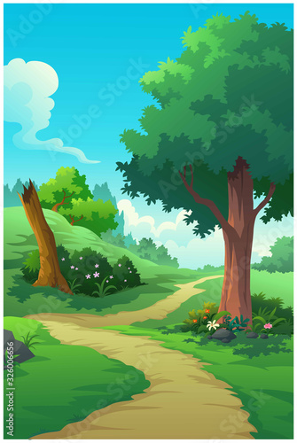 landscape forest daytime so beautiful.
