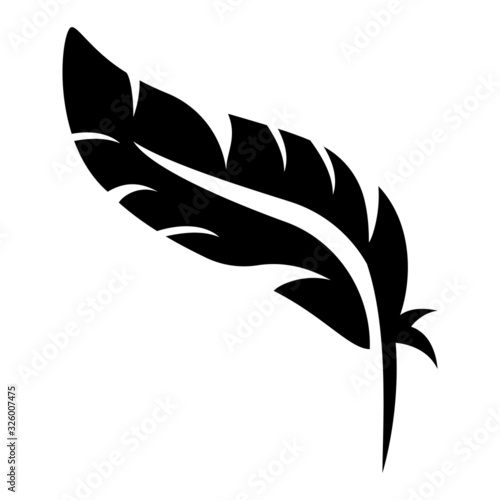 Feather, vector, icon, bird, illustration, sign, symbol, fluff, logo, mark,