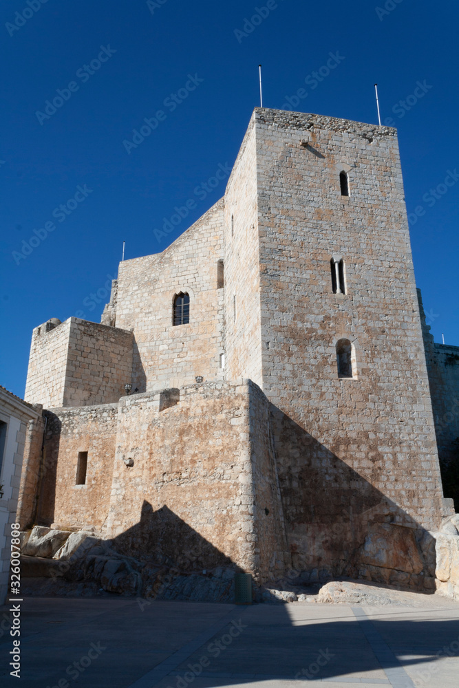 Peñiscola Castle, fortress in Castellon