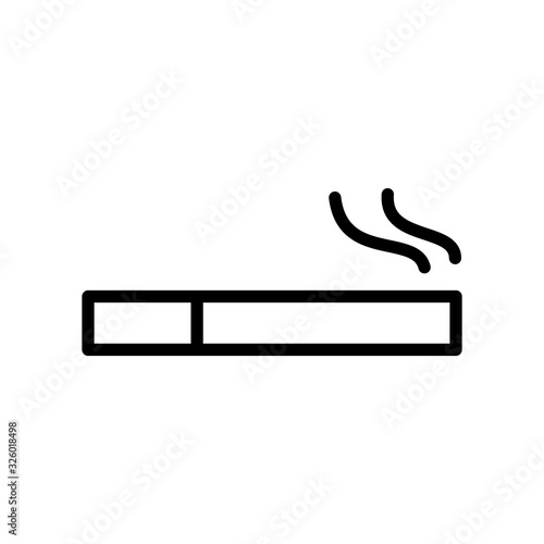 cigarette icon design vector template