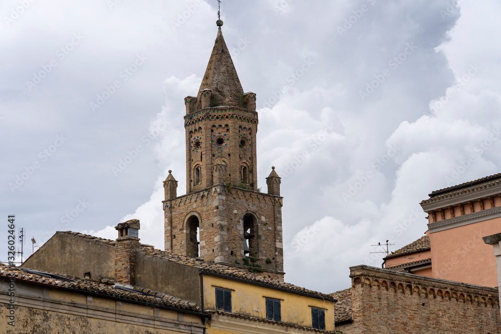 Fototapeta premium Medieval cathedral of Atri, Italy