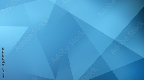 Creative Blue Abstract Triangle Background