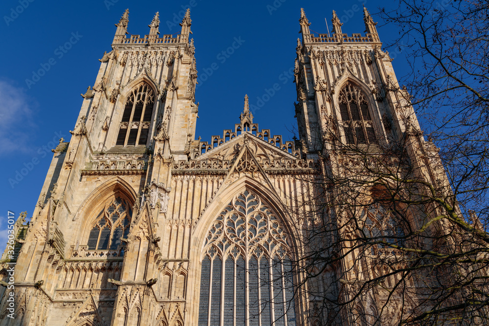 Φωτογραφία YORK, NORTH YORKSHIRE/UK - FEBRUARY 20 : View of York Minster in York, North Yor