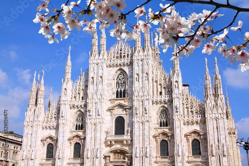 Photographie Milan Cathedral spring