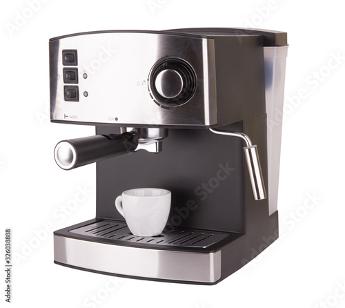 Coffee maker isolated
