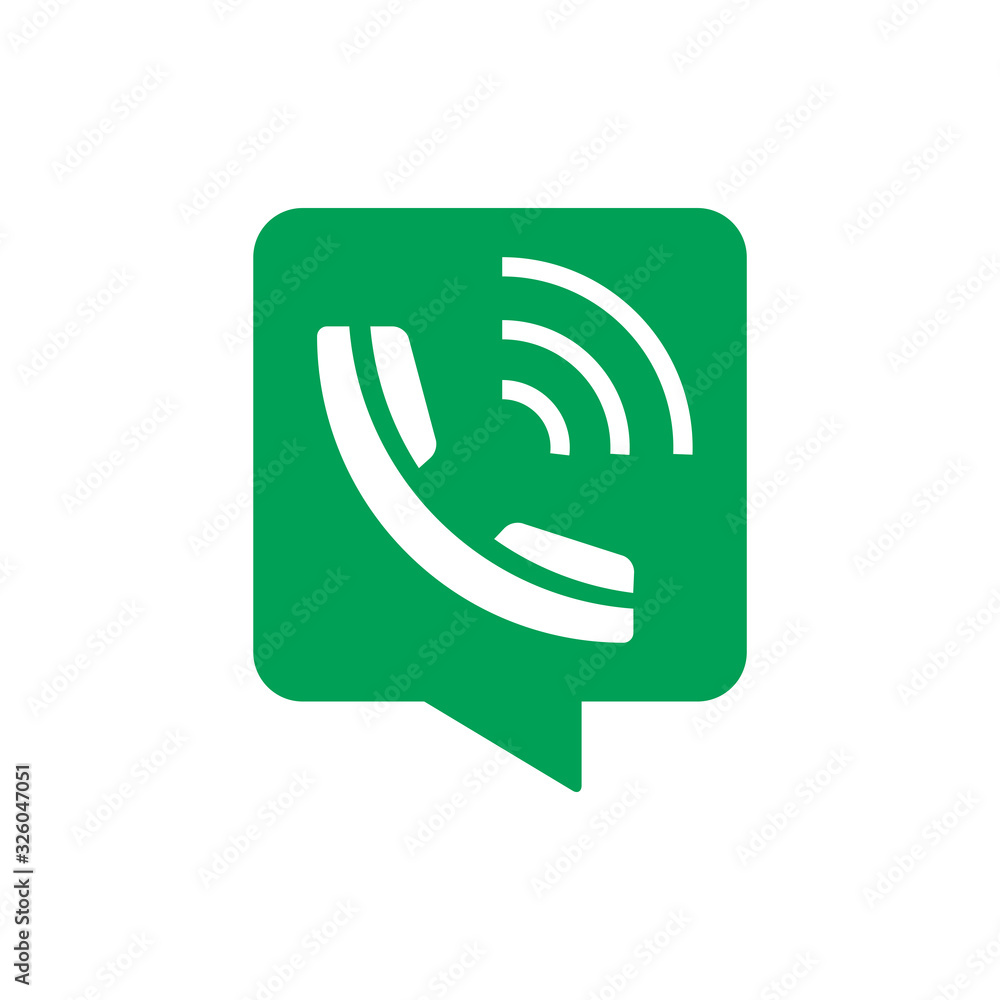 call bubble icon design vector template call bubble icon design vector template