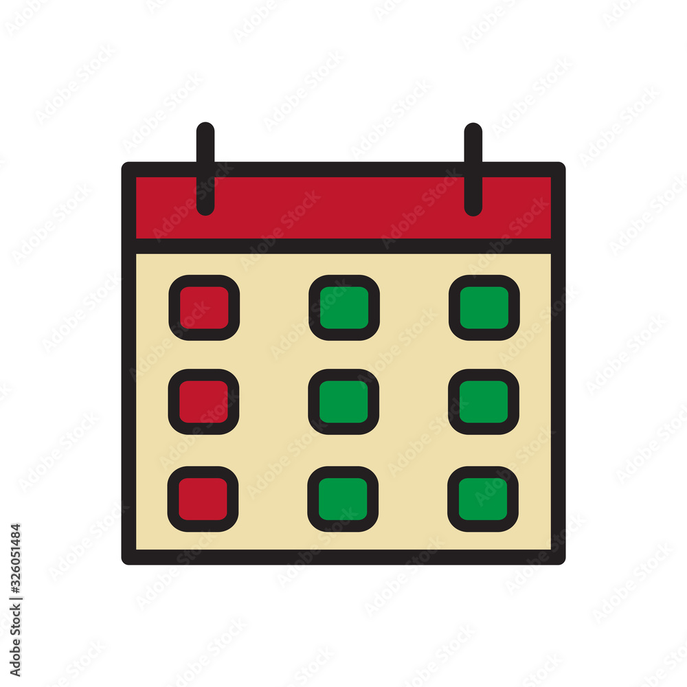 calendar icon design vector template calendar icon design vector template