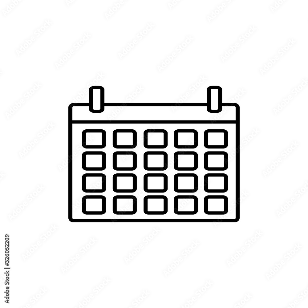 calendar icon design vector template calendar icon design vector template