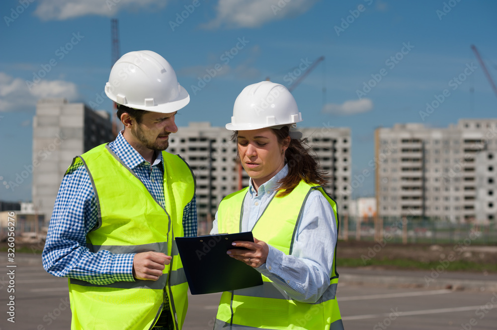 Man and Woman Engineers of the Project Man and Woman Engineers of the Project