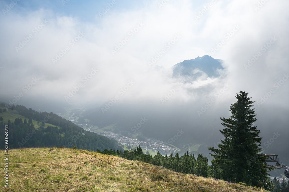 Alps in the fog Alps in the fog