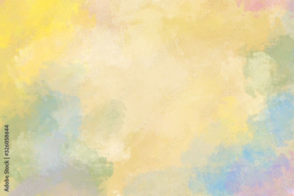 Painting of pastel grunge paper background