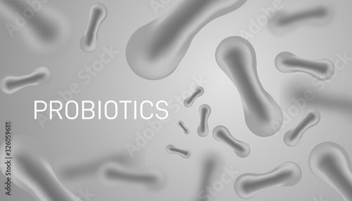 Probiotics Bacteria Vector