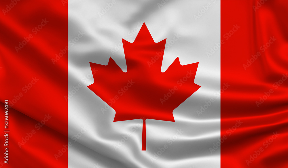 Waving world flags. Silk, satin texture. 3d Illustration. Waving world flags. Silk, satin texture. 3d Illustration.
