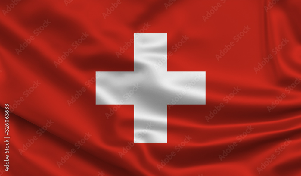 Waving world flags. Silk, satin texture. 3d Illustration. Waving world flags. Silk, satin texture. 3d Illustration.