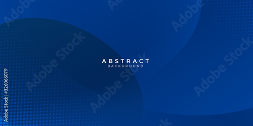 Dark modern blue abstract presentation background with halftone. Vector illustration design for presentation, banner, cover, web, flyer, card, poster, wallpaper, texture, slide, magazine, and powerpoi