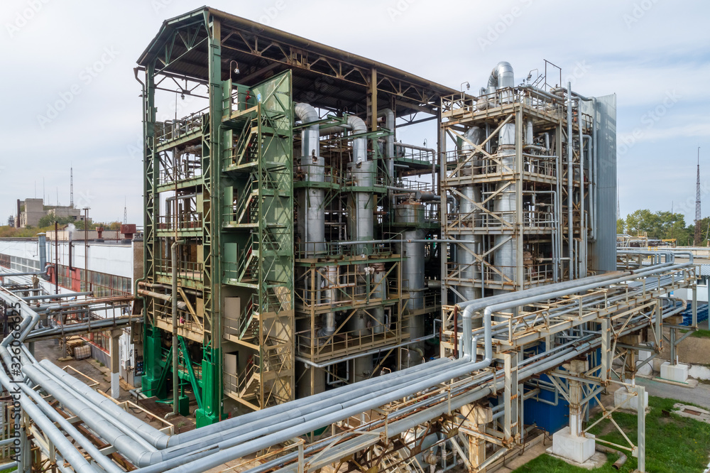 chemical production from a height chemical production from a height