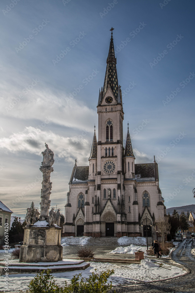 Obraz premium Köszeg Altstadt Sehenswürdigkeiten Ungarn Vas