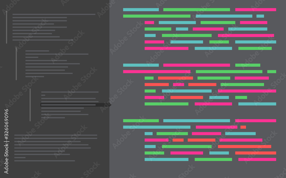 Abstract Dark Coding Wallpaper Text Programming Stock Illustration  1399003742