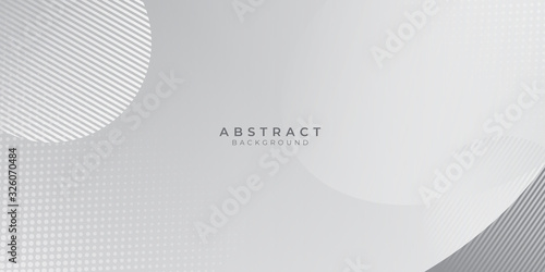 White abstract presentation background. Vector illustration design for presentation, banner, cover, web, flyer, card, poster, wallpaper, texture, slide, magazine, and powerpoint. 