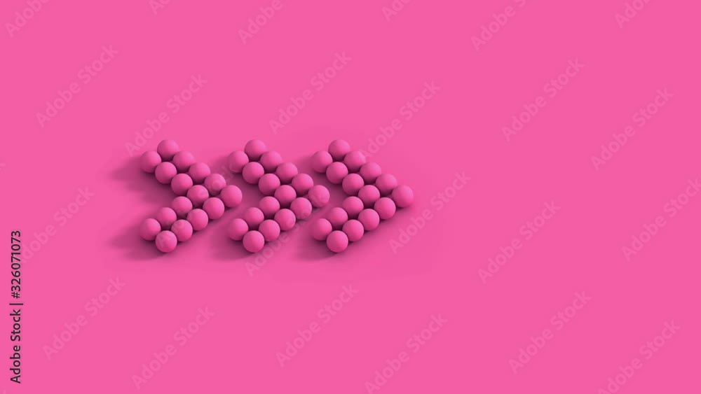 Set of pink arrows with halftone effect. Abstract pink coral background empty space studio room for display product ad website. 3d illustration Set of pink arrows with halftone effect. Abstract pink coral background empty space studio room for display product ad website. 3d illustration