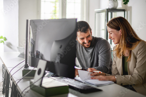 Creative People working in office