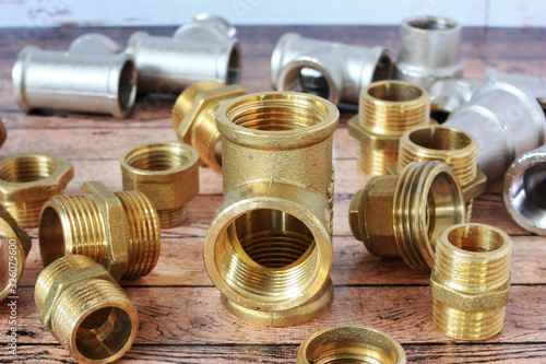 Plumbing fittings for water supply