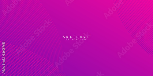 Pink purple curve line abstract presentation background. 