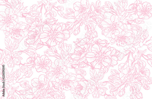 floral seamless pattern