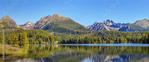 Strbske Pleso (lake), Slovakia