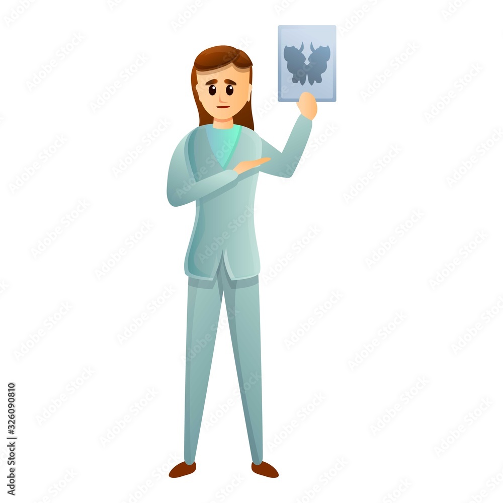 Mental hospital nurse icon. Cartoon of mental hospital nurse vector icon for web design isolated on white background Mental hospital nurse icon. Cartoon of mental hospital nurse vector icon for web design isolated on white background