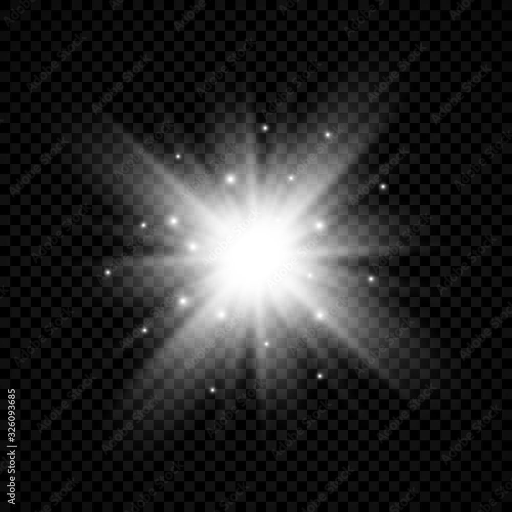 Fototapeta premium Light effect of lens flares